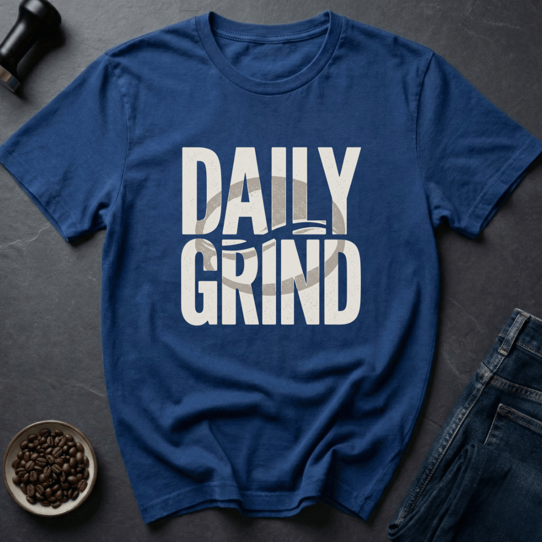 Coffee graphic Daily Grind T-Shirt in by Caffeine Dept