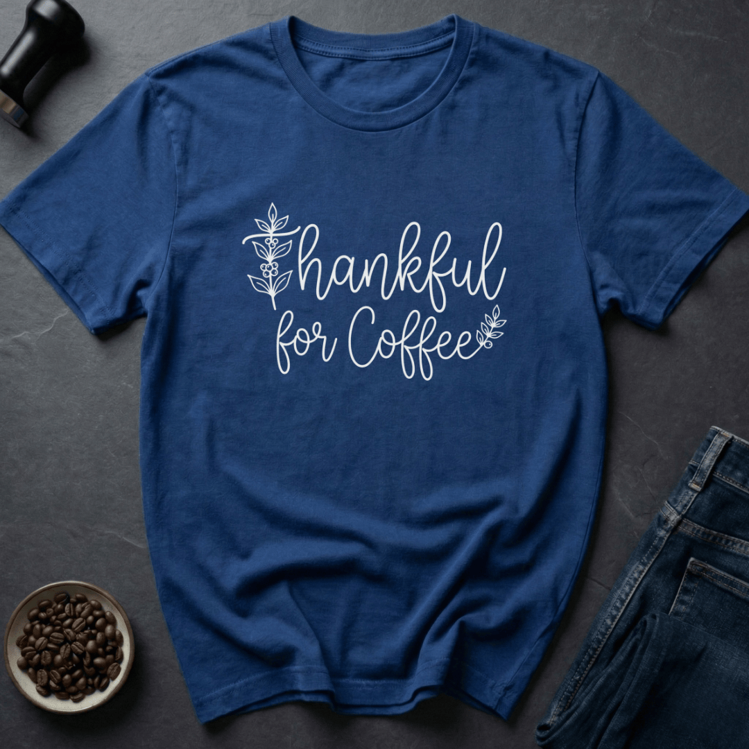 Coffee graphic Blessed Brew T-Shirt in by Caffeine Dept