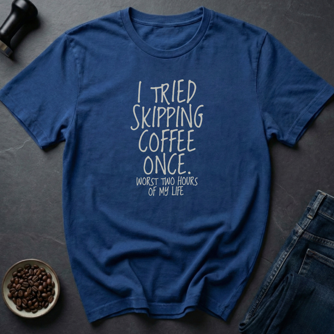 Skipping Coffee T-shirt