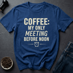 Coffee graphic Coffee Meeting T-Shirt in by Caffeine Dept