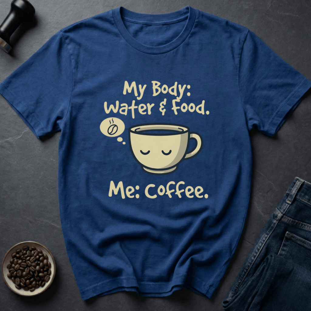 Coffee graphic Coffee Life T-Shirt in by Caffeine Dept