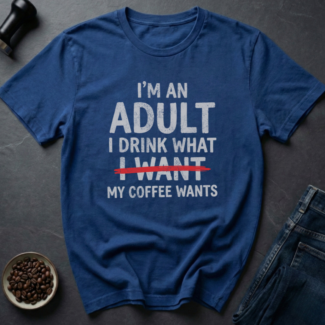 Adult Coffee T-Shirt