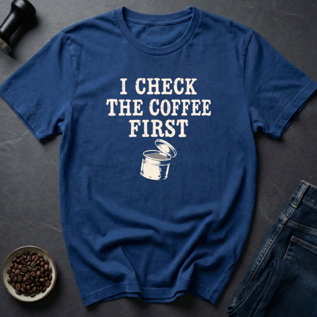 Priorities Checked T-Shirt