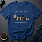 Coffee graphic Cozy Creature T-Shirt in by Caffeine Dept