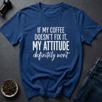 Coffee graphic Caffeine First T-Shirt in by Caffeine Dept