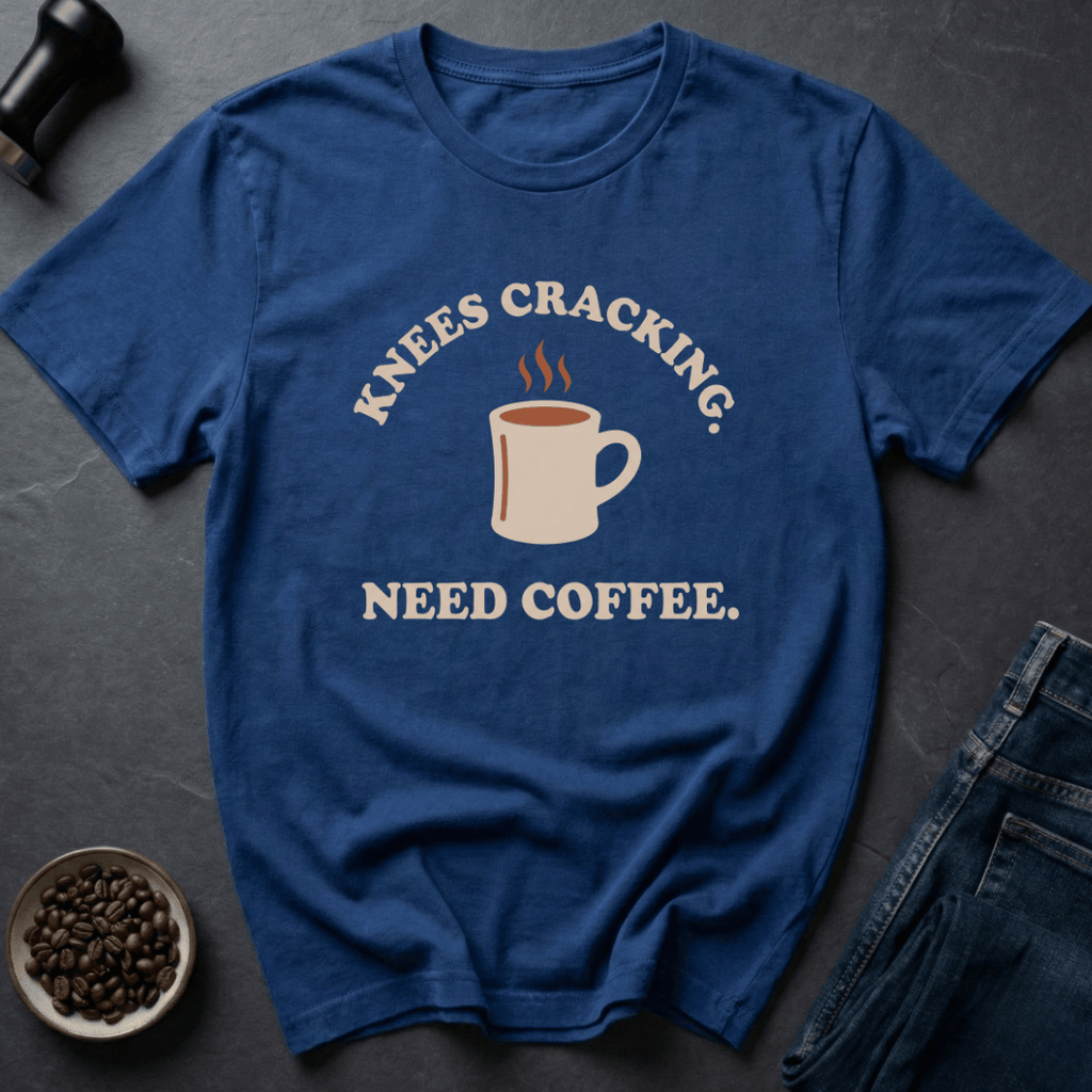 Coffee graphic Old Bones T-Shirt in by Caffeine Dept