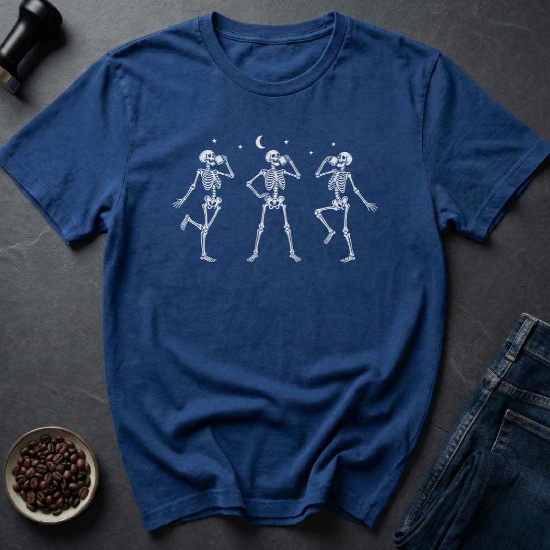 Skeleton Sips T-Shirt