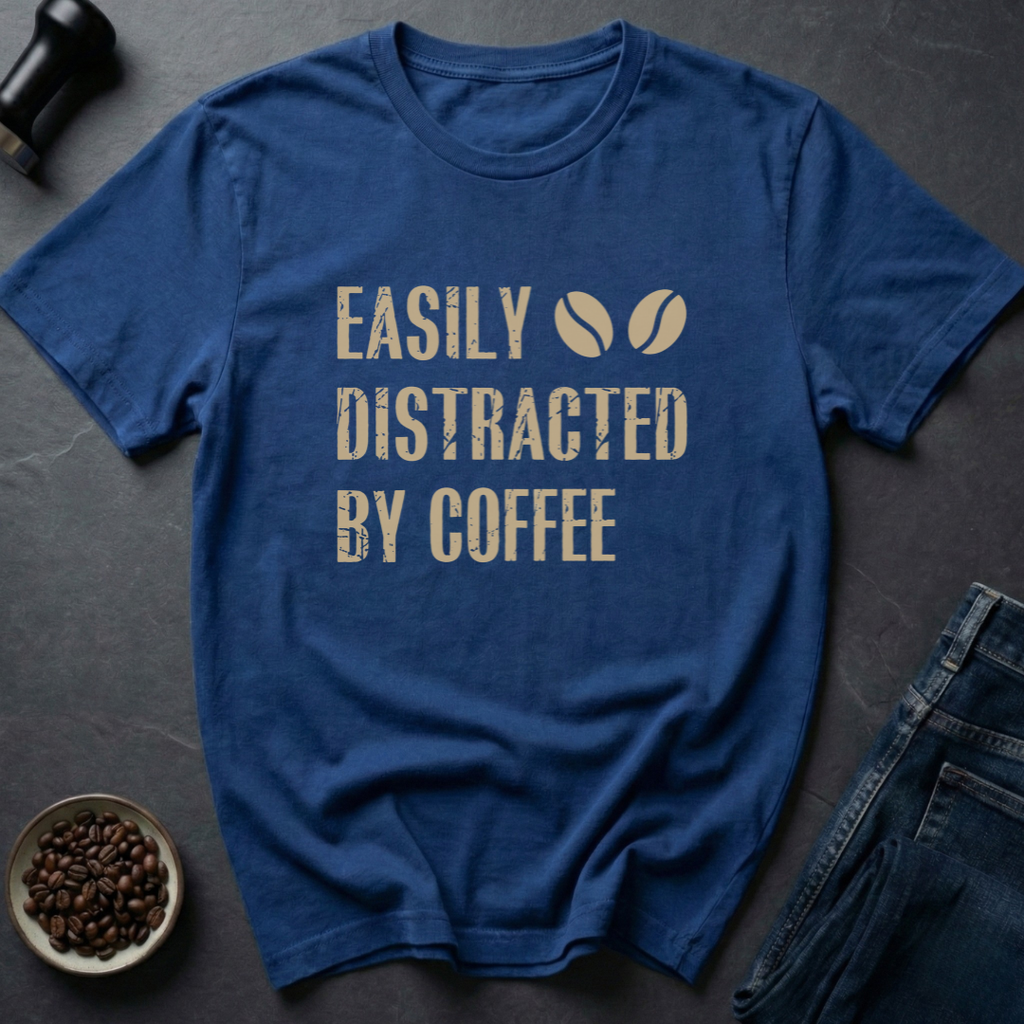 Distracted Coffee T-shirt