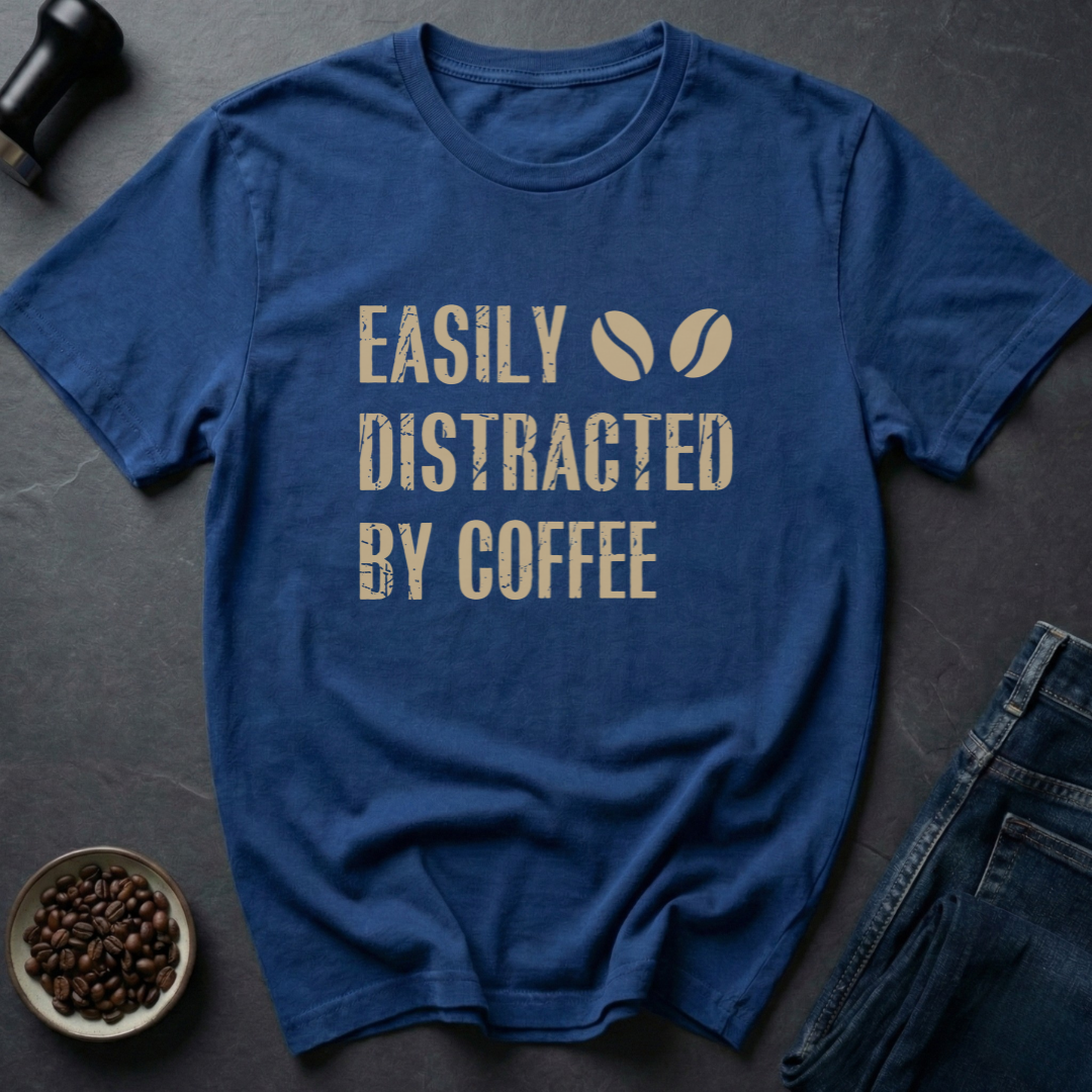 Distracted Coffee T-shirt