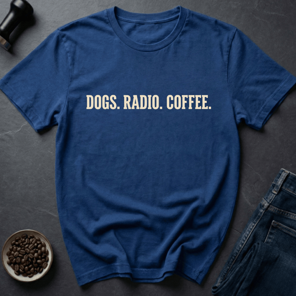 Coffee graphic Porch Brew T-Shirt in by Caffeine Dept