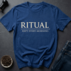 Coffee graphic Morning Ritual T-Shirt in by Caffeine Dept
