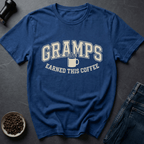 Coffee graphic Gramps Coffee T-Shirt in by Caffeine Dept