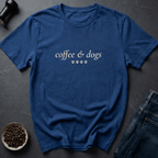 Coffee graphic Coffee Dogs T-Shirt in by Caffeine Dept