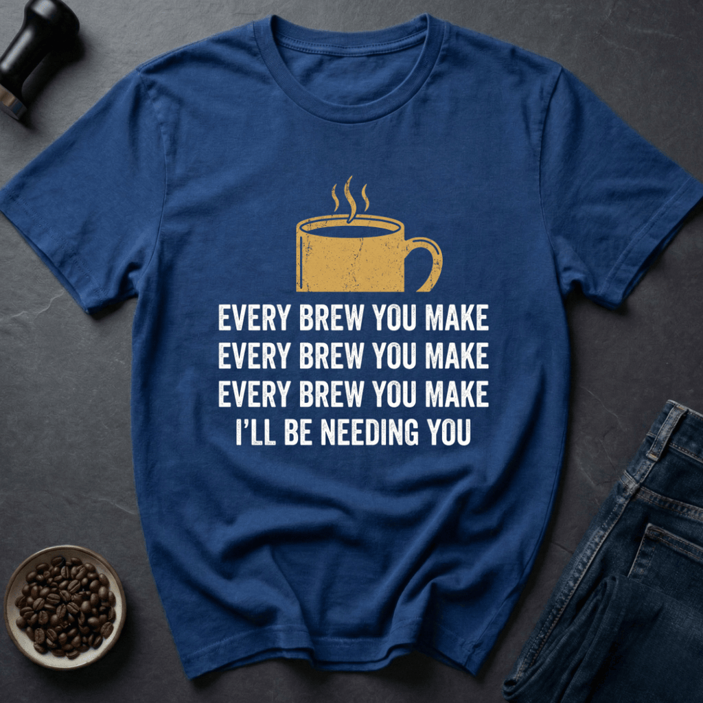 Coffee graphic Sip Stalker T-Shirt in by Caffeine Dept