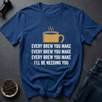 Coffee graphic Sip Stalker T-Shirt in by Caffeine Dept