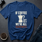 Coffee graphic Brew Therapy T-Shirt in by Caffeine Dept