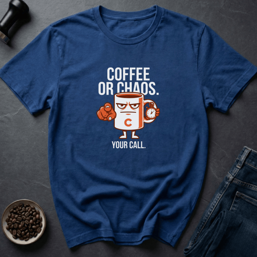 Coffee graphic Choose Coffee T-Shirt in by Caffeine Dept