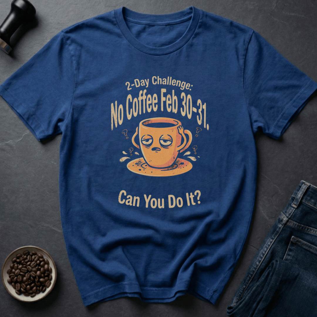 Coffee graphic Impossible Challenge T-Shirt in by Caffeine Dept