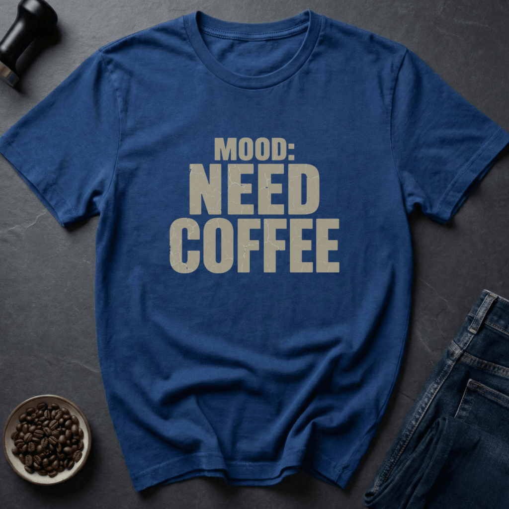 Coffee graphic Need Coffee Now T-Shirt in by Caffeine Dept