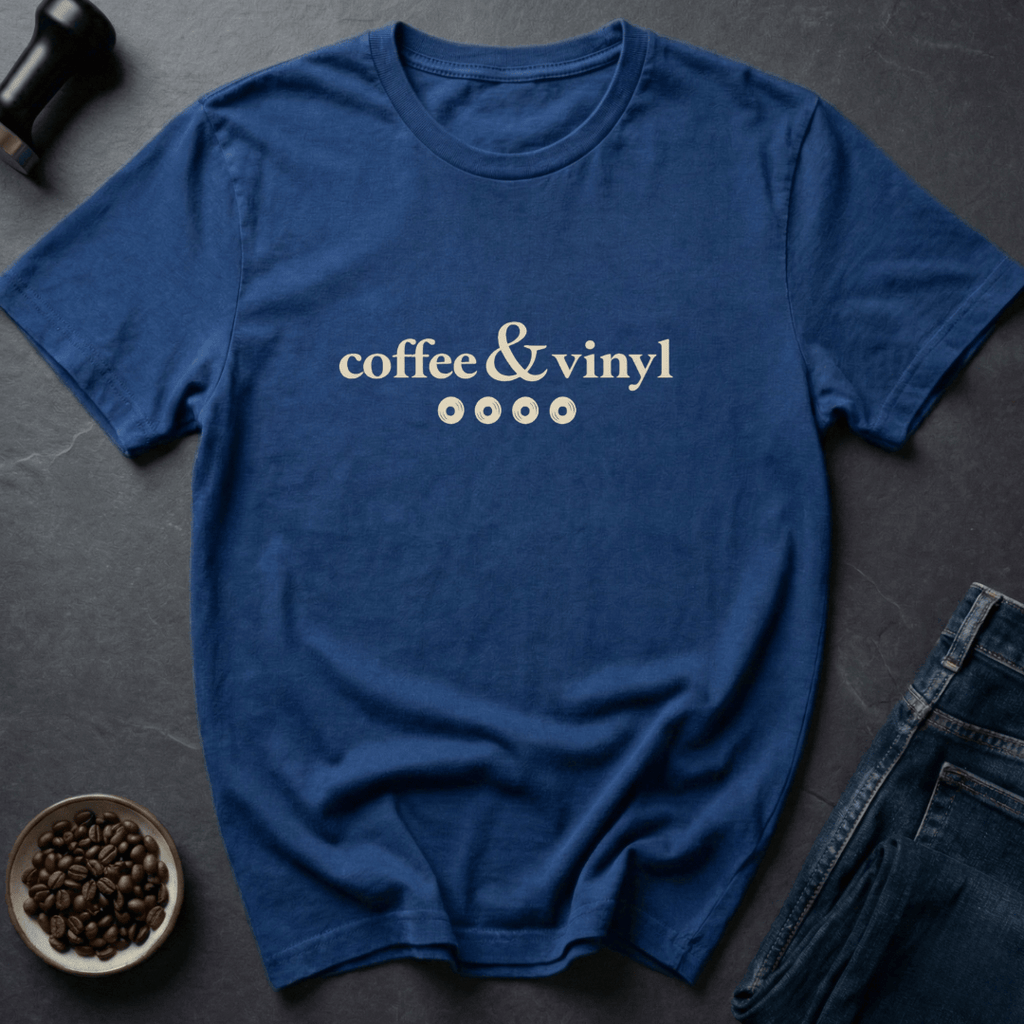 Coffee graphic Coffee Vinyl T-Shirt in by Caffeine Dept