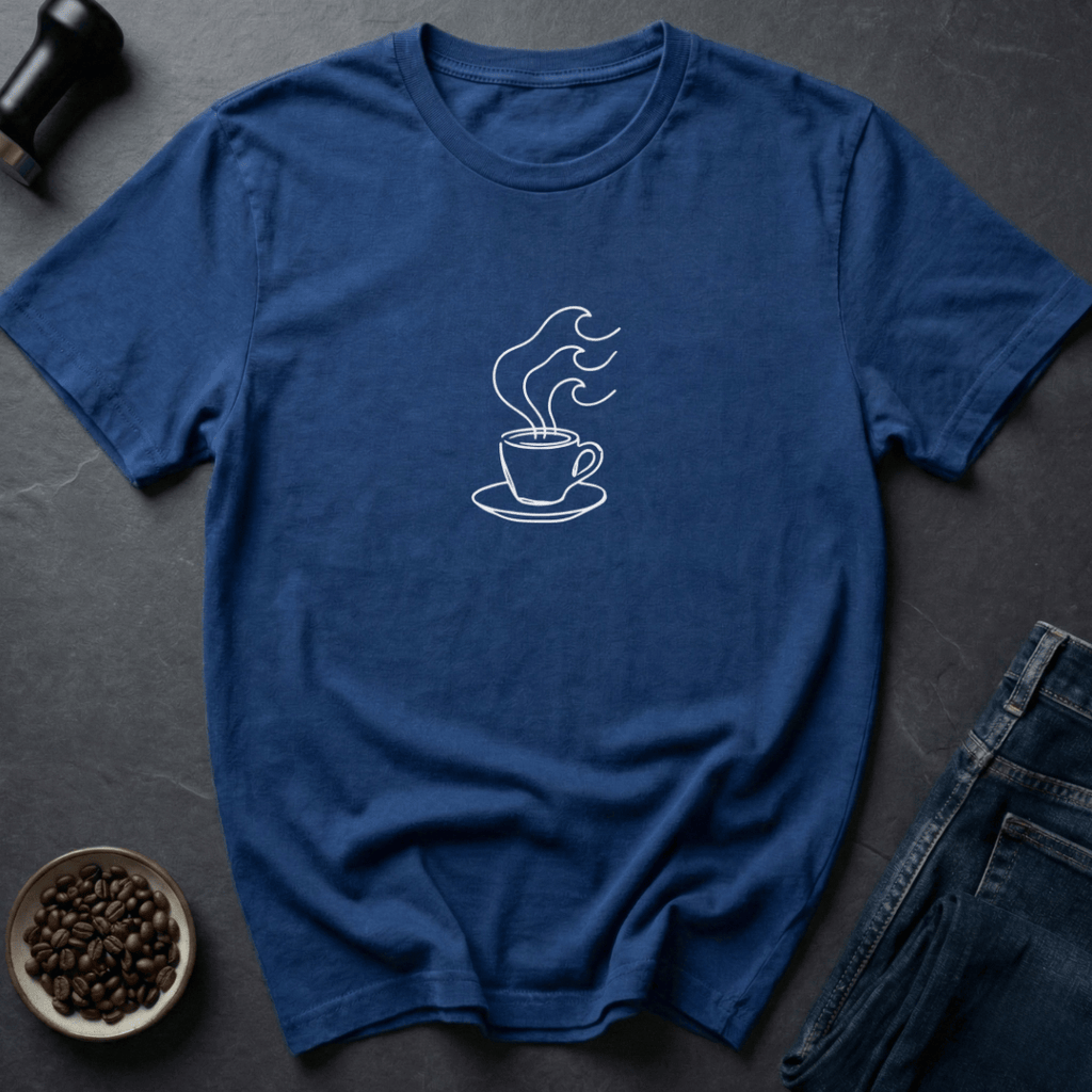 Coffee graphic Simple Brew T-Shirt in by Caffeine Dept