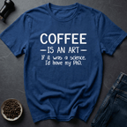 Coffee graphic Retro Barista T-Shirt in by Caffeine Dept