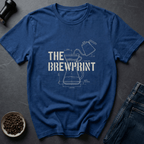 Coffee graphic Brewprint T-Shirt in by Caffeine Dept