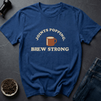 Coffee graphic Joints Popping T-Shirt in by Caffeine Dept