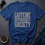 Coffee graphic Caffeine Society T-Shirt in by Caffeine Dept