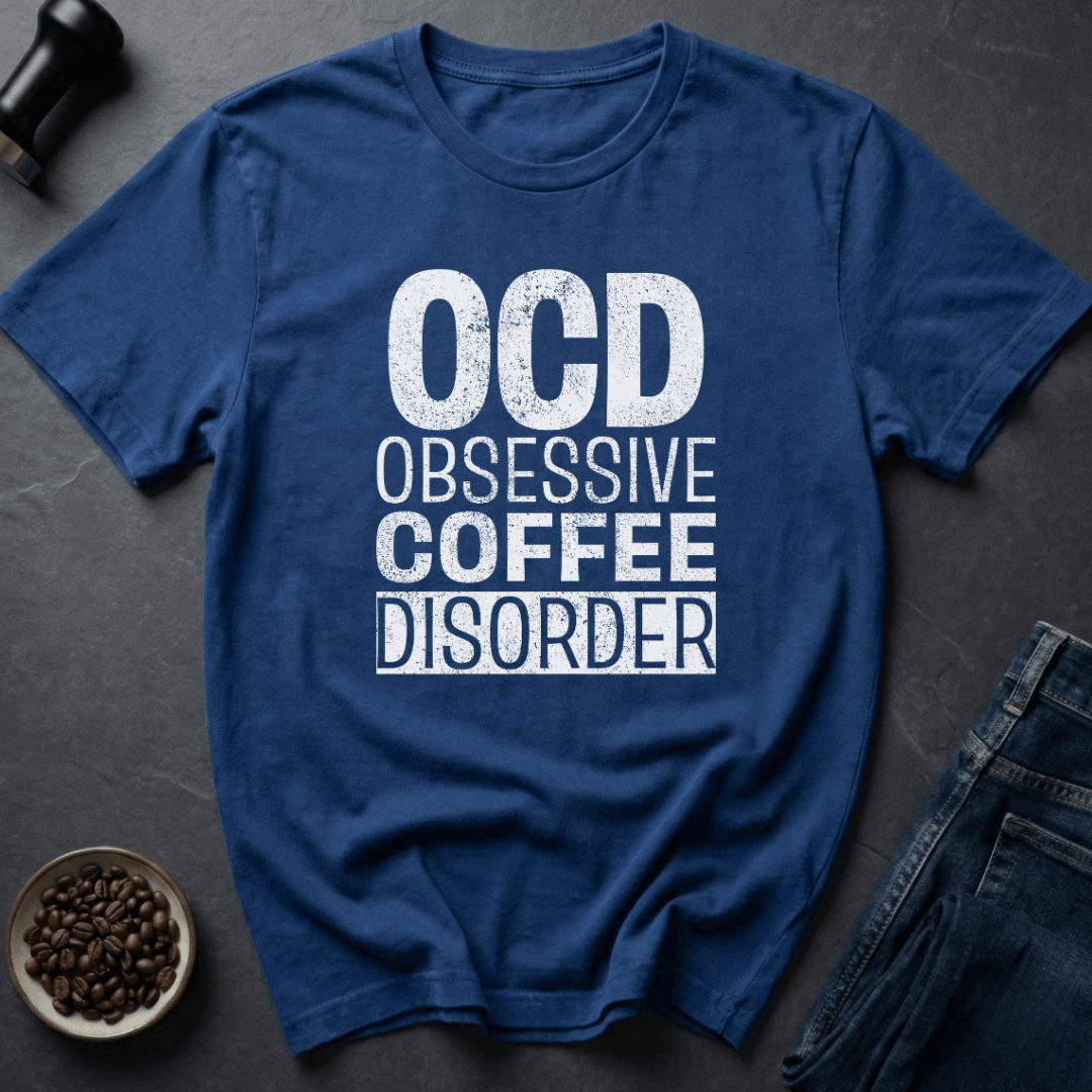 Coffee graphic Coffee Disorder T-Shirt in by Caffeine Dept
