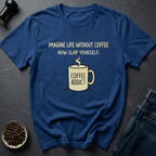 Coffee graphic Coffee Addict T-Shirt in by Caffeine Dept