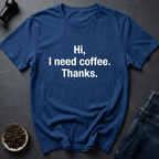 Coffee graphic Coffee Please T-Shirt in by Caffeine Dept