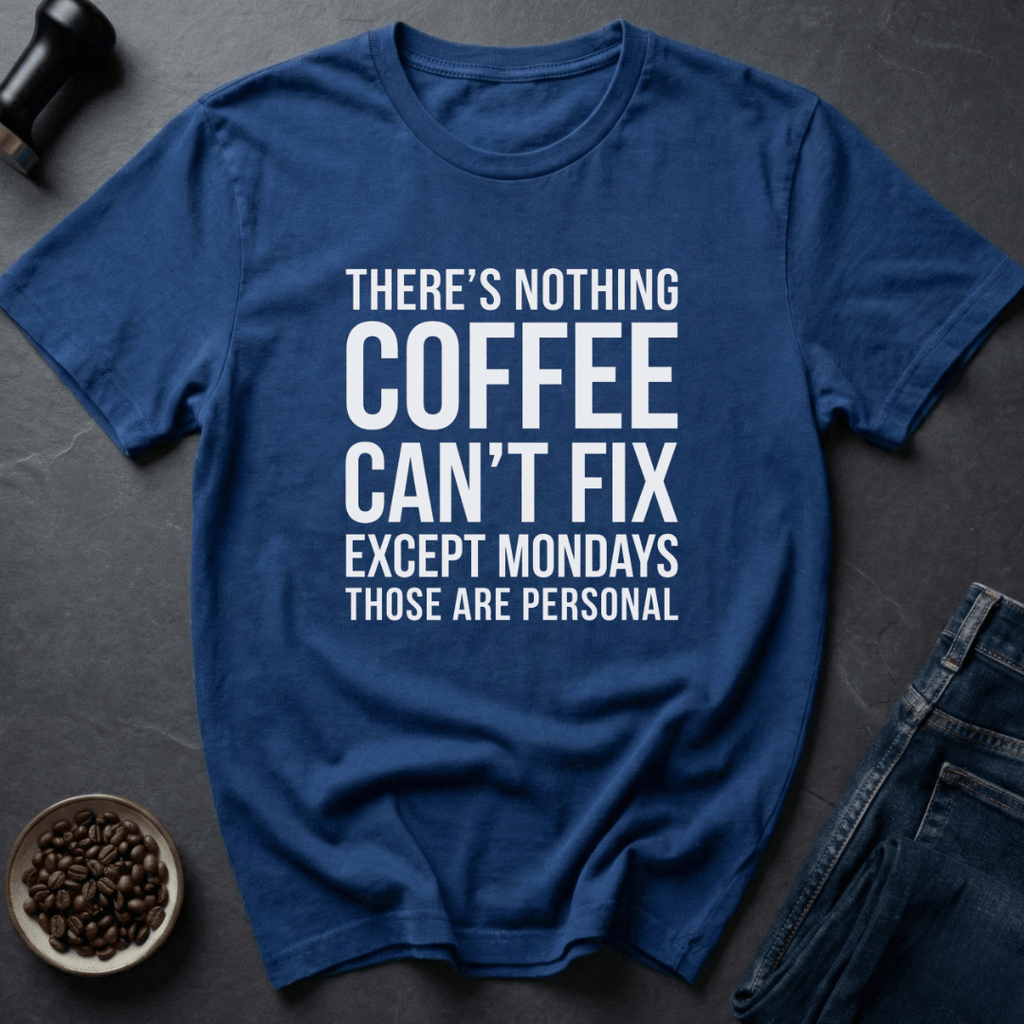 Coffee graphic Roast Problems T-Shirt in by Caffeine Dept