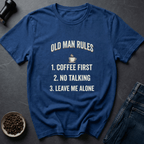 Coffee graphic Grandpa Manifesto T-Shirt in by Caffeine Dept