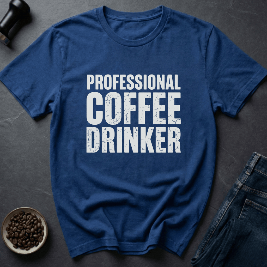 Coffee graphic Coffee Pro T-Shirt in by Caffeine Dept