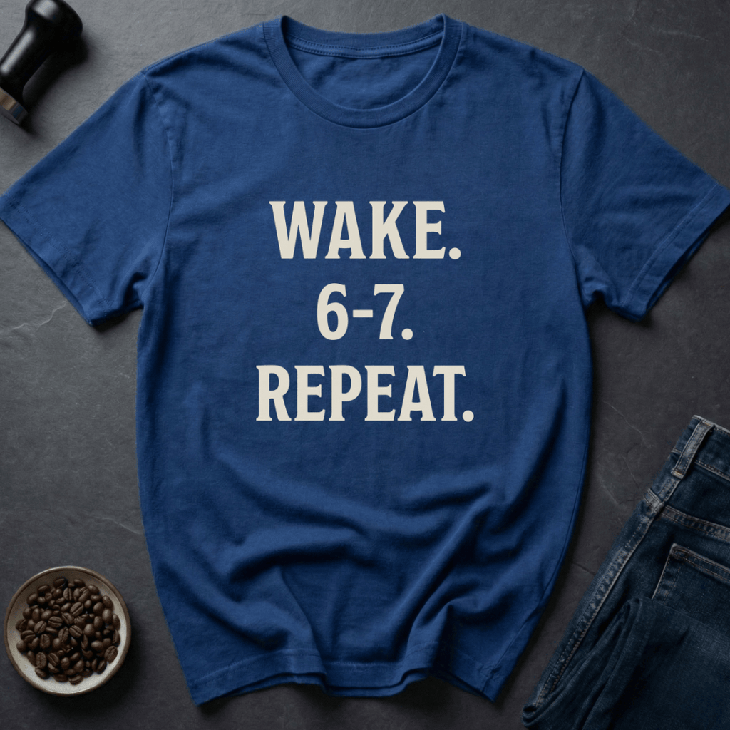 Coffee graphic Coffee Routine T-Shirt in by Caffeine Dept