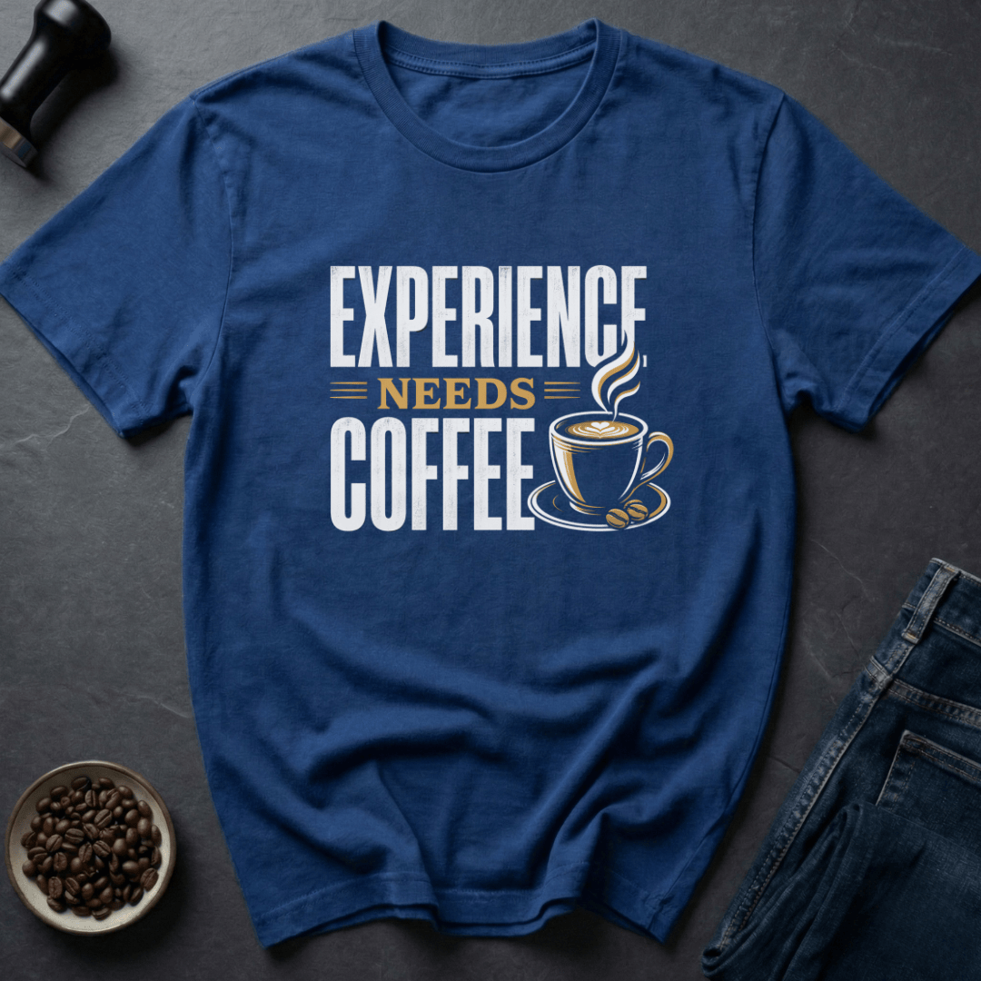 Coffee graphic Skilled Sip T-Shirt in by Caffeine Dept
