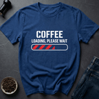 Coffee graphic Brew Booting T-Shirt in by Caffeine Dept