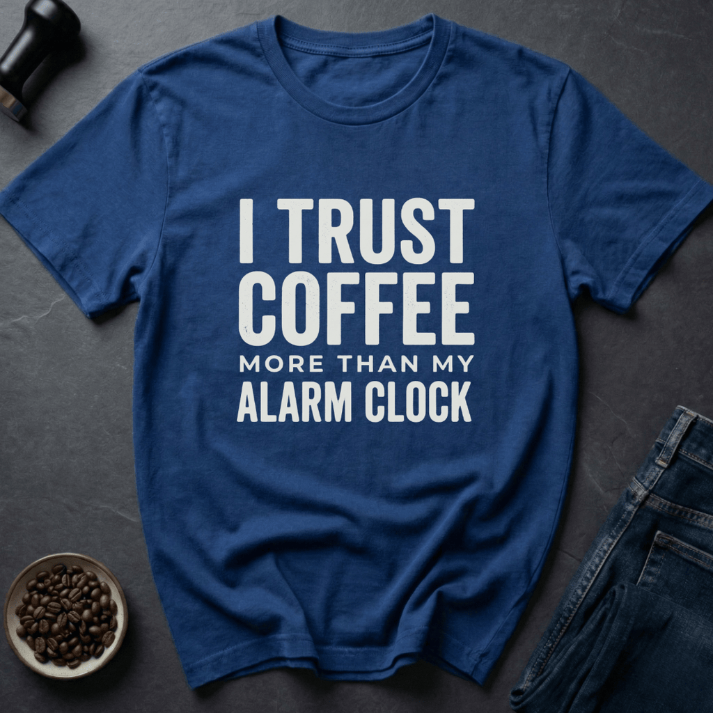 Coffee graphic Coffee Trust T-Shirt in by Caffeine Dept