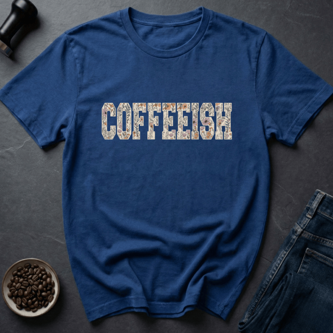 Coffee graphic Coffee Bloom T-Shirt in by Caffeine Dept