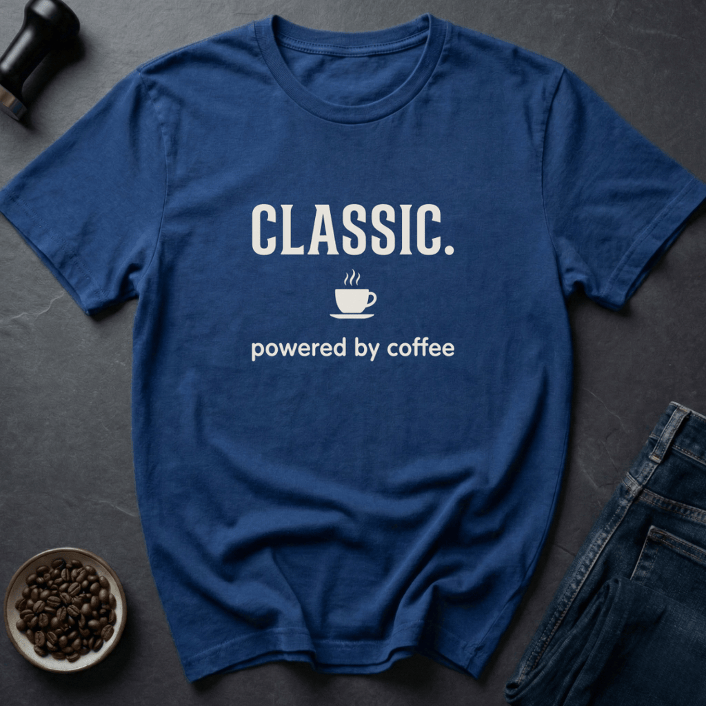 Coffee graphic Classic Fuel T-Shirt in by Caffeine Dept