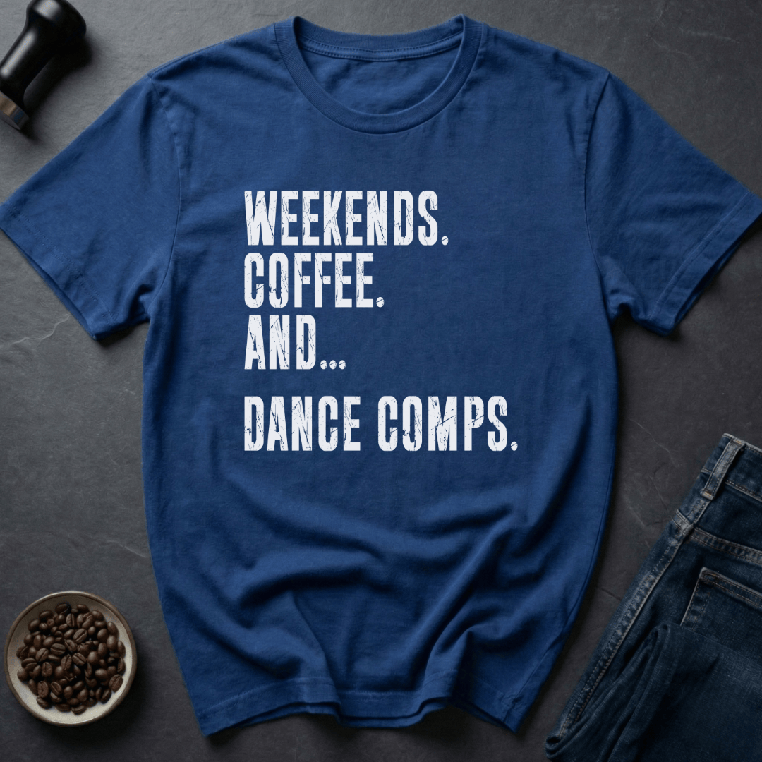 Coffee graphic Weekends Coffee... T-Shirt in by Caffeine Dept