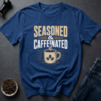 Coffee graphic Aged Energy T-Shirt in by Caffeine Dept