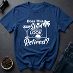 Coffee graphic Retired Life T-Shirt in by Caffeine Dept