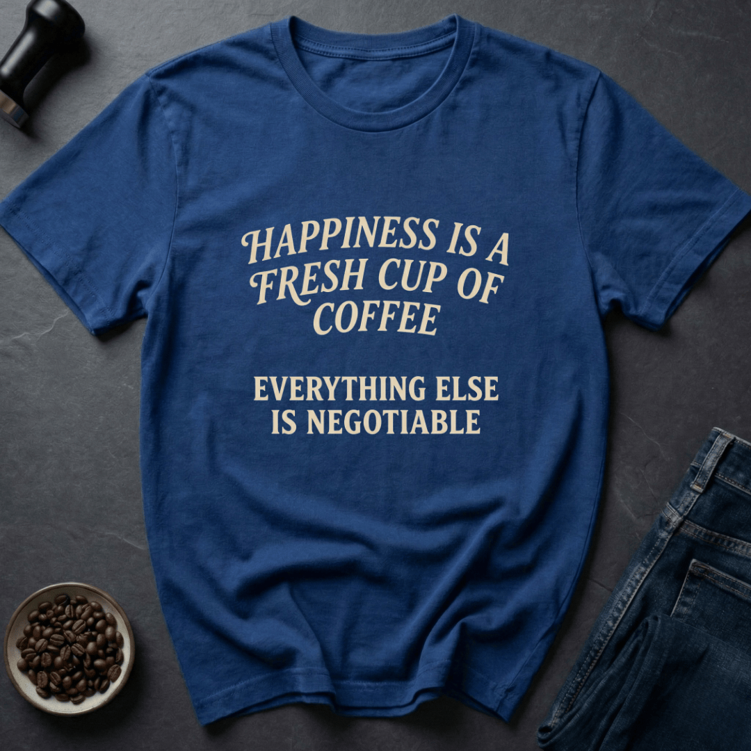 Coffee graphic Vintage Coffee T-Shirt in by Caffeine Dept