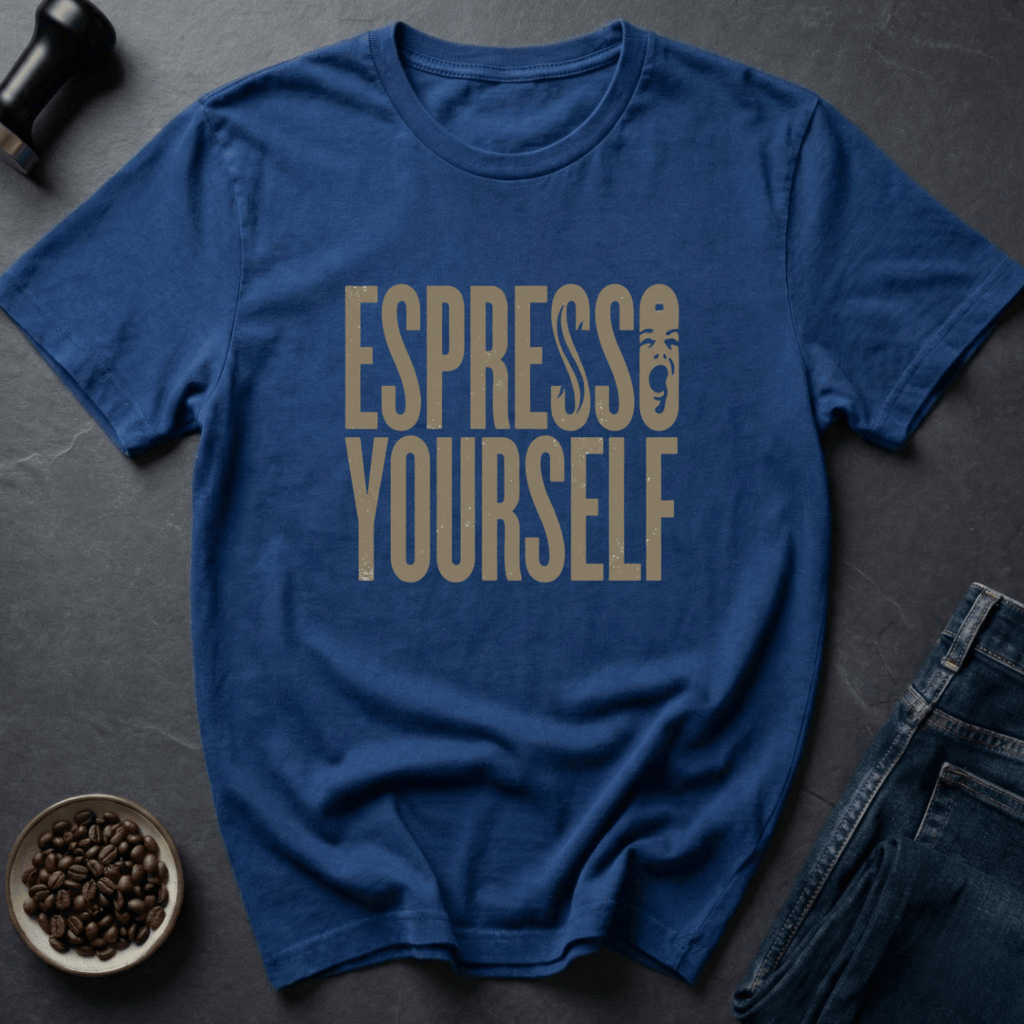 Coffee graphic Espresso Mood T-Shirt in by Caffeine Dept