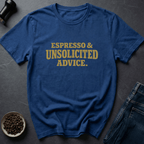 Coffee graphic Espresso Advice T-Shirt in by Caffeine Dept