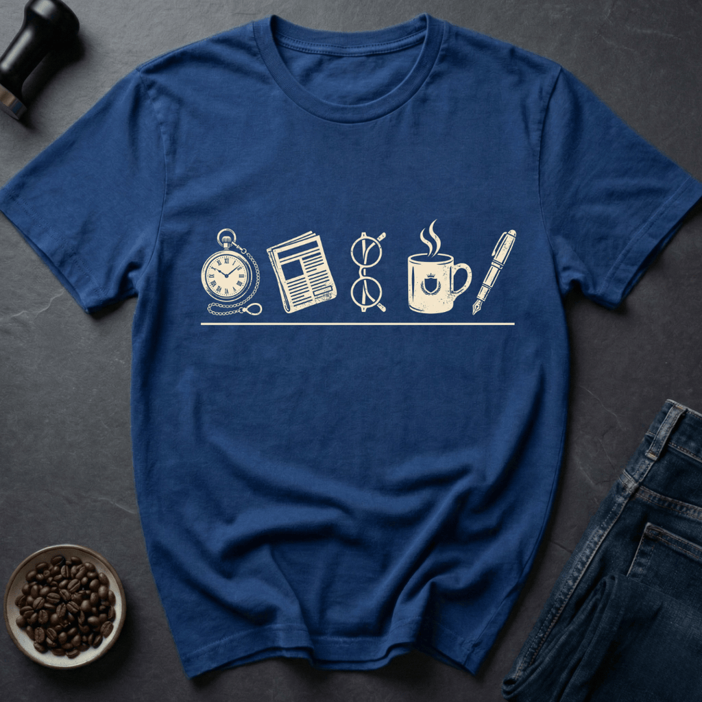 Coffee graphic Daily Ritual T-Shirt in by Caffeine Dept