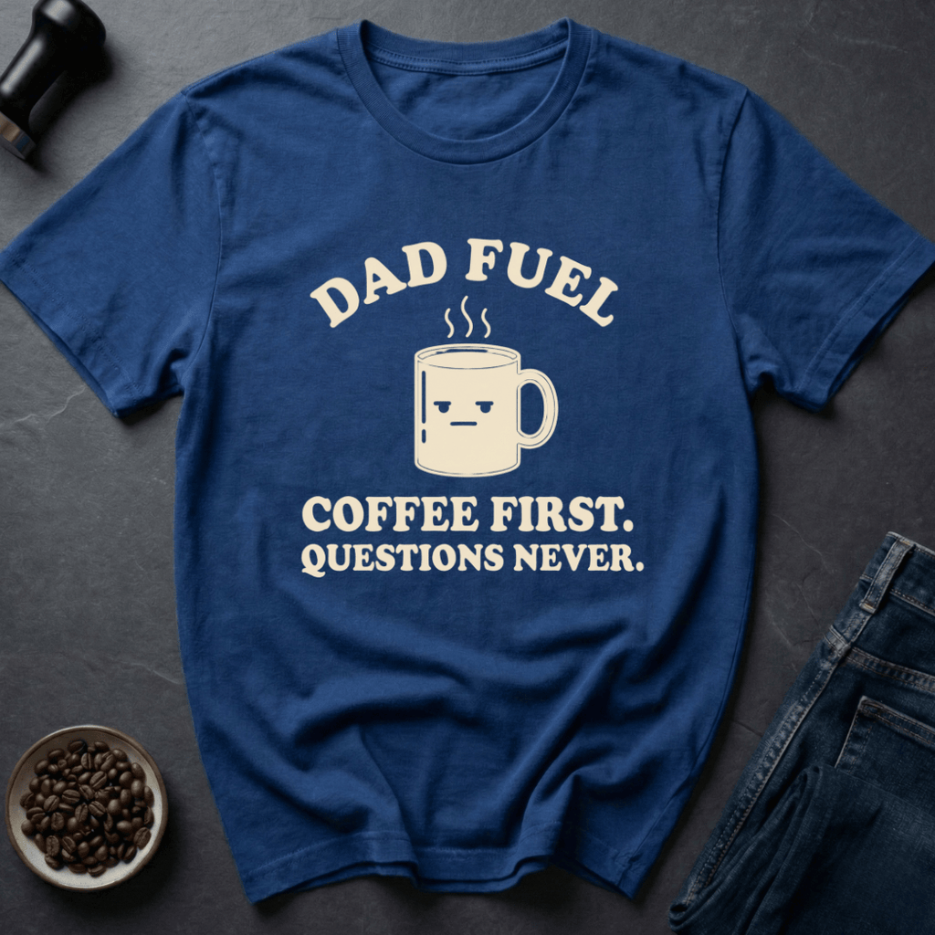 Coffee graphic Father Roast T-Shirt in by Caffeine Dept