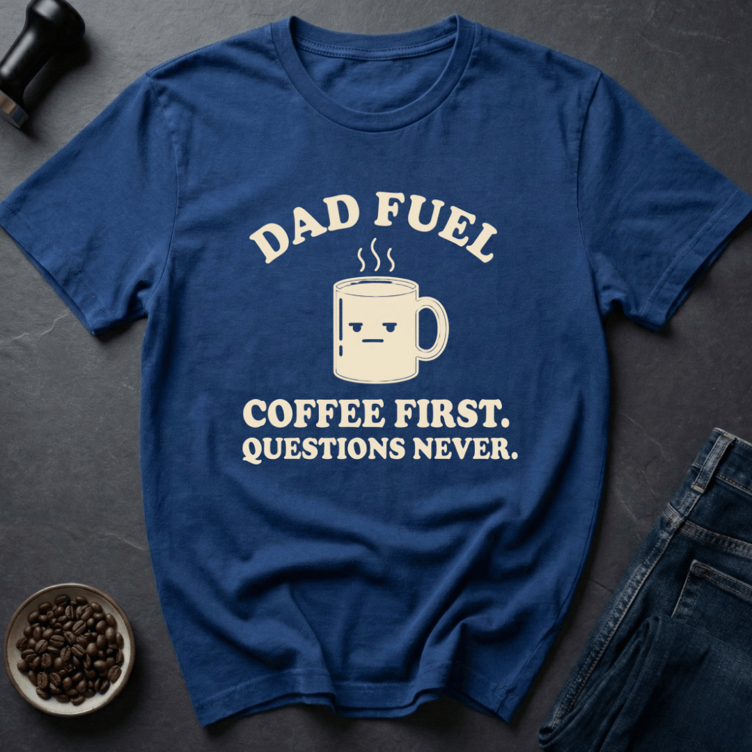 Coffee graphic Father Roast T-Shirt in by Caffeine Dept